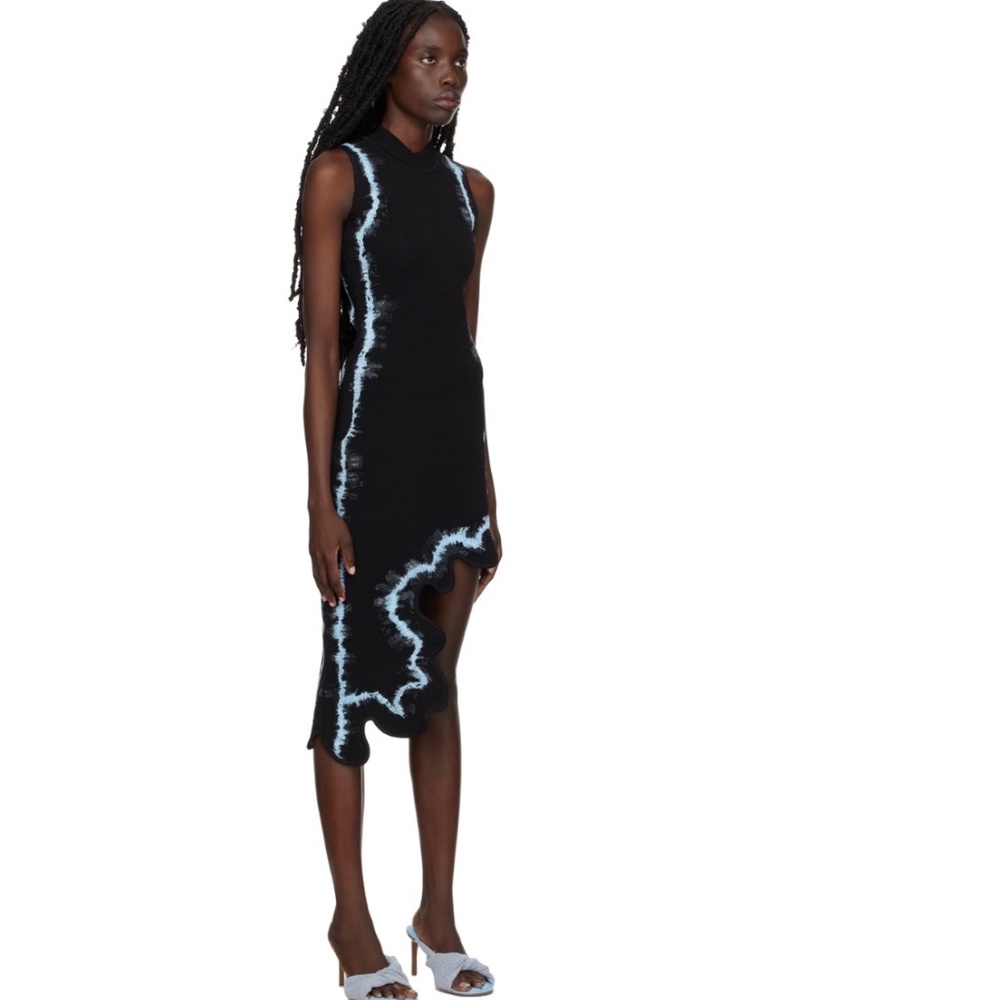 PH5 Brooklyn Eco “Tie Dye” Wavy Asymmetric Dress NWT